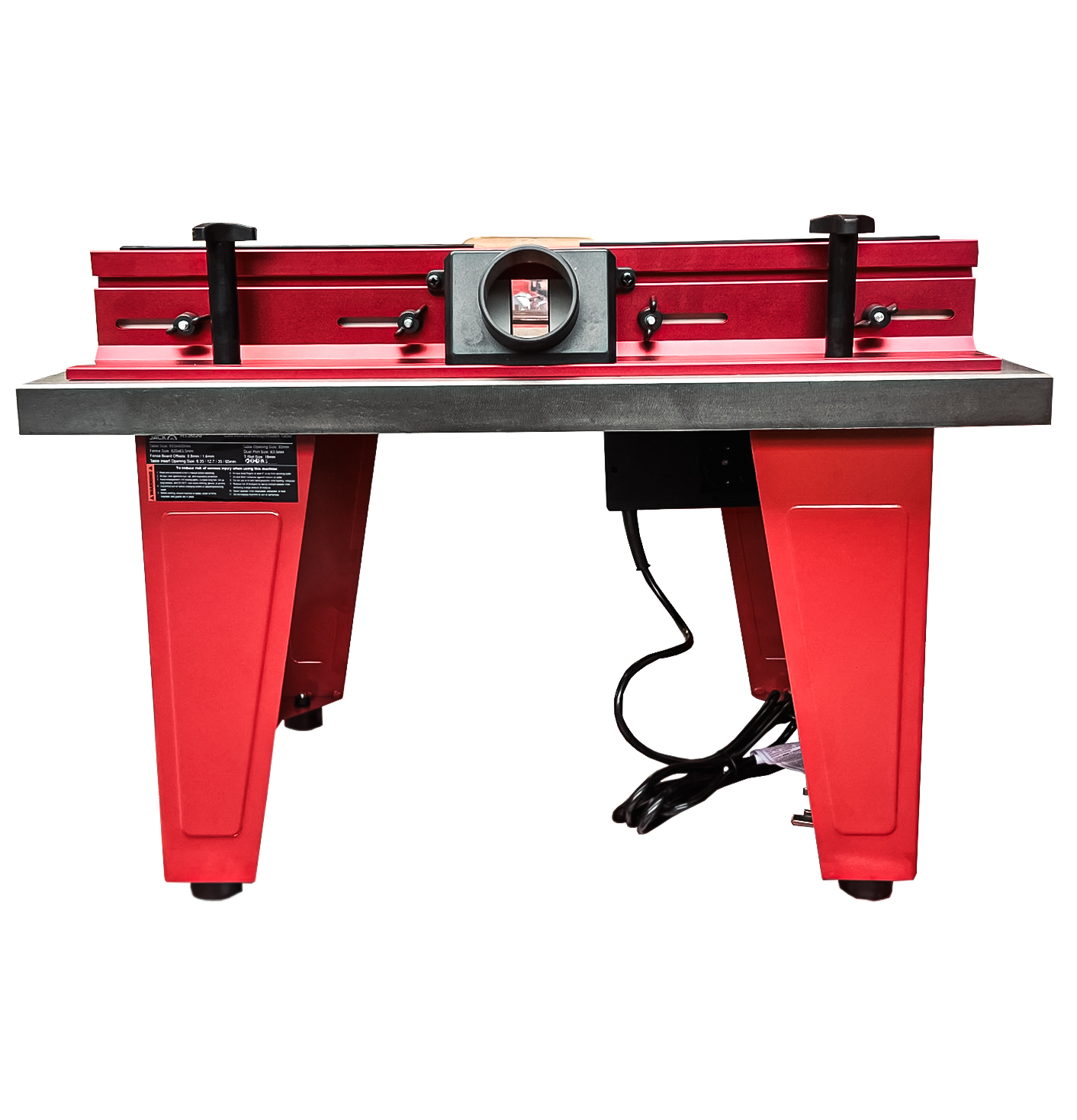 Tool Save Router Table Lumberjack PRO SERIES Cast Iron Router Table With A One Piece Aluminiu