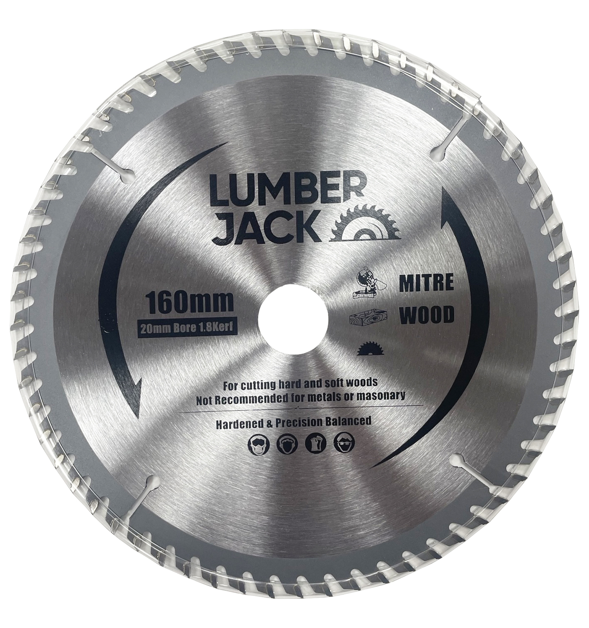 Lumberjack 160mm 36T Trade Circular Saw Blades 20mm Bore