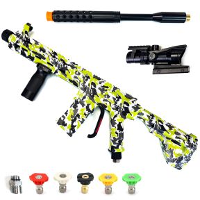 Autojack CAMO High Power 5000 PSI Pressure Washer Gun with Extension Wand, Replica Rifle Inspired Design Includes Telescopic Sight, Quick Release Coupling & M22 Adapter