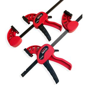 Lumberjack 300mm Fast Clamps Bar Spreader One Handed Quick Grip Set