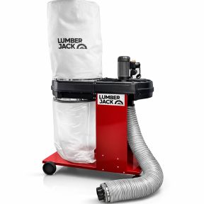 Lumberjack 130L Portable Dust Chip Extractor 1100W 230V