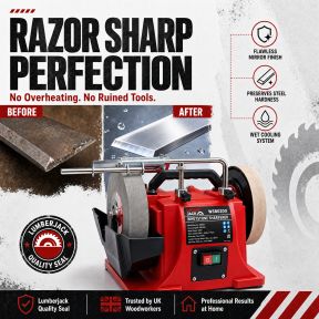 Lumberjack 200mm Whetstone Sharpener System