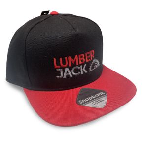 Lumberjack Snapback Adjustable Cap - Red/Black Hat