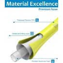 Autojack High Pressure Washer Hose 65FT 20M 2150 PSI Power Wash Replacement with M22 14mm Coupler & Adapters