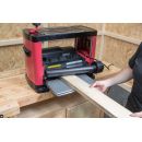 Lumberjack PRO SERIES Thicknesser With Helical Cutter Spiral Head, Portable Bench Top Machine
