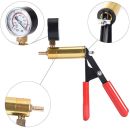 Autojack Brake Bleeding Kit Vacuum Pump Pressure Tester Gauge Set