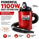 Lumberjack 1100W 50L dust extractor including 5 piece adaptor kit