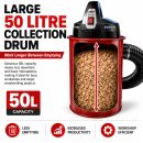 Lumberjack 1100W 50L dust extractor including 5 piece adaptor kit