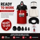 Lumberjack 1100W 50L dust extractor including 5 piece adaptor kit