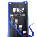 Autojack 4 Piece Cold Chisel Set Heavy Duty In Storage Pouch