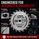 Lumberjack 254mm 24 Tooth Circular Saw Blade 30mm bore