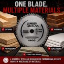 Lumberjack 254mm 60 Tooth Circular Saw Blade 30mm bore
