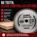 Lumberjack 254mm 60 Tooth Circular Saw Blade 30mm bore