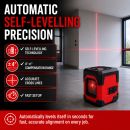 Lumberjack Laser Cross Level 360 Degree Self Levelling with Mode IP54 Shockproof