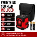 Lumberjack Laser Cross Level 360 Degree Self Levelling with Mode IP54 Shockproof