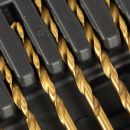 Lumberjack Drill Bit Set 205 Piece HSS Masonry Metal Wood Flat Pozi Bits & Case