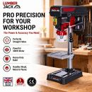 Lumberjack 13mm Bench Top Drill Press 5 Speed Electric Pillar Drills