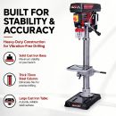 Lumberjack 16mm Bench Top Drill Press 12 Speed Electric Pillar Drills
