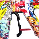 Autojack GRAFFITI High Power 5000 PSI Pressure Washer Gun with Extension Wand, Replica Rifle Inspired Design Includes Telescopic Sight, Quick Release Coupling & M22 Adapter