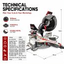 Lumberjack PRO SERIES 12 Inch Double Bevel Mitre Saw with LED Shadow Light