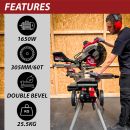 Lumberjack PRO SERIES 12 Inch Double Bevel Mitre Saw with LED Shadow Light