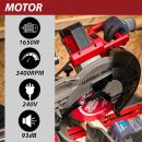 Lumberjack PRO SERIES 12 Inch Double Bevel Mitre Saw with LED Shadow Light