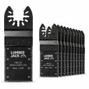 Lumberjack Multi Tool Blades 10 x Fine Cut 34mm for Bosch Makita Fein