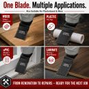 Lumberjack Multi Tool Blades 10 x Fine Cut 34mm for Bosch Makita Fein