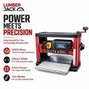 Lumberjack Portable Bench Top Thicknesser 330mm