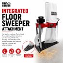 Lumberjack PRO SERIES 57 Litre Dust Extractor 750W Single Bag Collector with Floor Cleaner Attachment and Swivel Castors