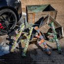 Autojack SKULL High Power 5000 PSI Pressure Washer Gun with Extension Wand, Replica Rifle Inspired Design Includes Telescopic Sight, Quick Release Coupling & M22 Adapter