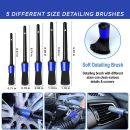 Autojack Car Cleaning Kit 20 Piece Automotive Care Set For Interior & Exterior, Includes Storage Bag