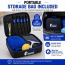 Autojack Car Cleaning Kit 20 Piece Automotive Care Set For Interior & Exterior, Includes Storage Bag