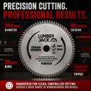 Lumberjack 254mm 60 Tooth Circular Saw Blade 30mm bore