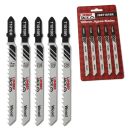 Lumberjack JSBT101BR T Shank Jigsaw Blades 5 Pack