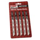 Lumberjack JSBT101BR T Shank Jigsaw Blades 5 Pack