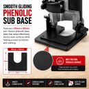 Lumberjack Tilting Router Base Attachment for Compact 1/4 Inch Trim Palm Routers